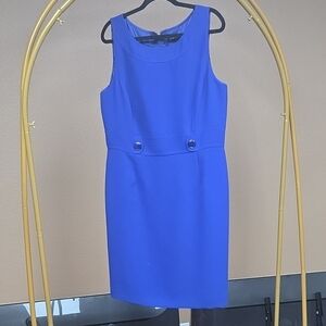 Royal Blue Sleeveless Dress